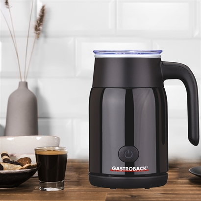 Gastroback Milk Foamer Black - Vejledende Udsalgspris 699,-